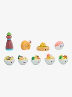 Kawaii Critterz Japanese Food Flocked Blind Bag Figure