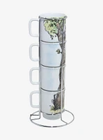 Disney Winnie the Pooh Illustrated Stacking Mug Set