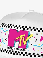 MTV 80's Checker Party Foam Trucker Hat