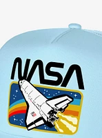 NASA Retro Shuttle Rectangle Foam Trucker Hat
