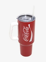 Coca-Cola Logo Straw Tumbler With Handle