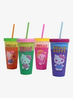 Sanrio Hello Kitty Color Changing Tumbler Set