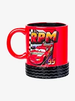 Disney Pixar Cars Lightning McQueen Tire Mug