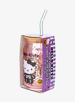 Sanrio Hello Kitty Halloween Costume Glass Cup with Straw