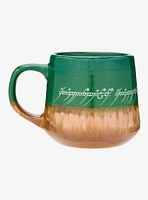 The Lord of The Rings Elven Script Glazed Mug