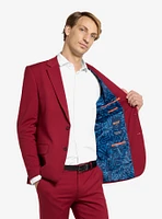 Daily Bright Burgundy Suit