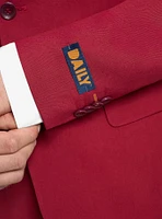Daily Bright Burgundy Suit
