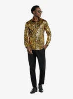 Golden Geo Star Long Sleeve Shirt