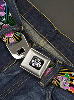 My Little Pony Ponies and Spike Poses Rays Seatbelt Buckle Belt
