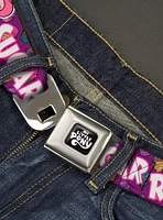 My Little Pony Pinkie Pie and Rainbow Dash Sugar Rush Seatbelt Buckle Belt