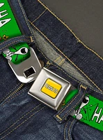 Peanuts Snoopy and Woodstock Laughing Pose Seatbelt Buckle Belt
