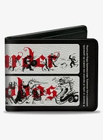 Dungeons & Dragons Murder Hobos Characters Bifold Wallet