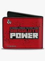 Dungeons & Dragons Vecna Small Price To Pay Bifold Wallet
