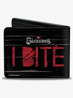 Skelanimals Diego The Bat I Bite Pose Bifold Wallet