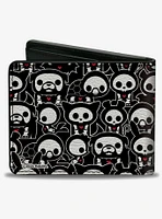 Skelanimals Dead Animals Need Love Too Bifold Wallet