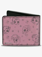 My Little Pony Title Logo With Pony and Cutie Mark Bifold Wallet