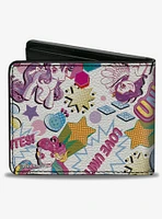 My Little Pony Love Everypony Ponies and Icons Multi Bifold Wallet