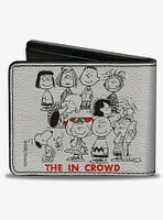 Peanuts Gang 75th The In Crowd Group Pose Bifold Wallet
