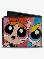 The Powerpuff Girls Character Close Up Bifold Wallet
