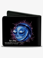 Rick and Morty Electric Faces Bifold Wallet