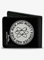 Rick and Morty Forever and Ever Logo Bifold Wallet
