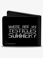 Rick and Morty Snuffles Pose and Quote Bifold Wallet