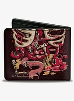Rick and Morty Anatomy Park Rib Cage Scene Bifold Wallet