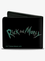 Rick and Morty Psychedelic Monster Pose Bifold Wallet