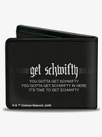 Rick and Morth Rick Get Schwifty Quotes Bifold Wallet