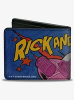 Rick and Morty Don't Think About It Spaceship Pose Bifold Wallet