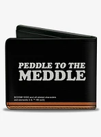 Scooby-Doo! Mystery Machine Pose Peddle To The Meddle Bifold Wallet