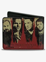 Supernatural Saving People Hunting Things 4 Character Bifold Wallet