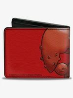 SpongeBob SquarePants Larry The Lobster Flex Pose Bifold Wallet