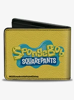 SpongeBob SquarePants Still No Pickles and Title Logo Bifold Wallet