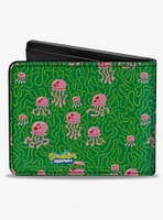 SpongeBob SquarePants Jellyfish and Coral Bifold Wallet