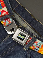 SpongeBob SquarePants Mr Krab Krusty Succce$$ Seatbelt Buckle Belt