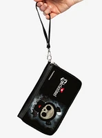 Skelanimals Diego The Bat Fog Pose and Title Logo Zip Around Wallet