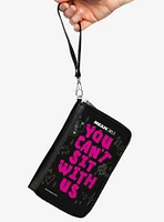 Mean Girls You Can't Sit With Us Doodles Zip Around Wallet