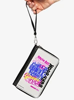 Mean Girls Catch Phrases Collage Multi Zip Around Wallet