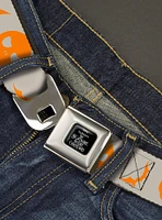 Disney Nightmare Before Christmas Jack and Icons Seatbelt Buckle Belt