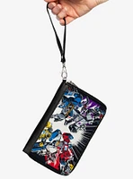 Transformers Decepticon and Autobots Battle Zip Around Wallet