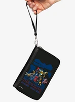 Transformers Autobots We Stand As One Pose Red Zip Around Wallet