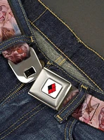 DC Comics Harley Quinn Deceased Variant Seatbelt Buckle Belt