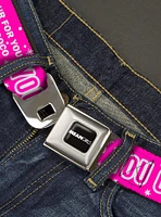 Mean Girls You Go Glen Coco Seatbelt Buckle Belt