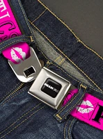 Mean Girls Plastics Collage Seatbelt Buckle Belt