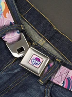 My Little Pony Five Poses Pink Seatbelt Buckle Belt