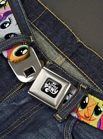 My Little Pony Mane Six Eye Expressions Close Up Seatbelt Buckle Belt