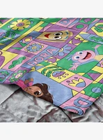 Dora The Explorer Dora and Friends Collage 50x60" Silk Touch Throw Blanket