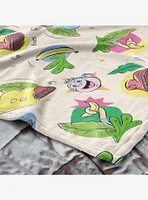 Dora The Explorer Boots Pattern 50x60" Silk Touch Throw Blanket