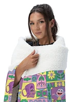 Dora The Explorer Dora and Friends Collage Silk Touch Sherpa Throw Blanket